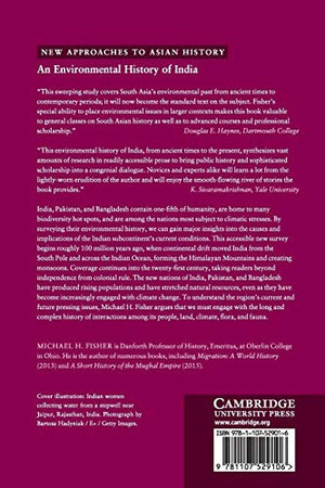 An Environmental History of India: From Earliest Times to the TwentyFirst Century (New Approaches to Asian History),Used