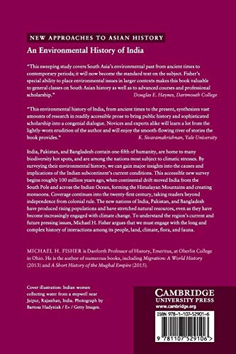 An Environmental History of India: From Earliest Times to the TwentyFirst Century (New Approaches to Asian History),Used