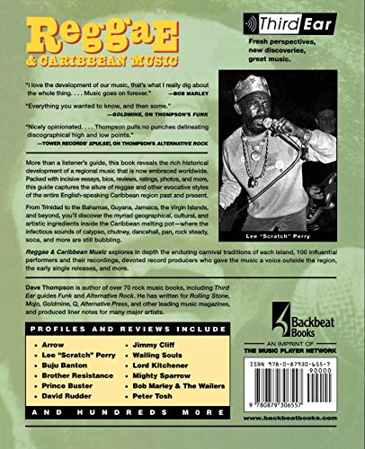 Reggae and Caribbean Music: Third Ear: The Essential Listening Companion,Used