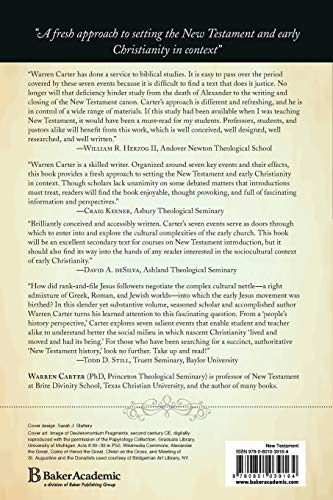 Seven Events That Shaped The New Testament World,New