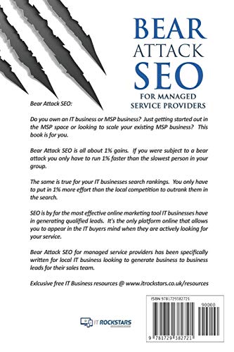 Bear Attack SEO for Managed Service Providers,Used