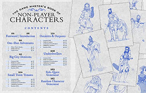 The Game Master's Book of NonPlayer Characters: 500+ unique bartenders, brawlers, mages, merchants, royals, rogues, sages, sail,Used