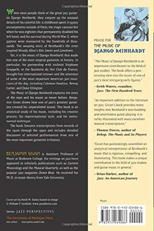 The Music of Django Reinhardt (Jazz Perspectives),Used