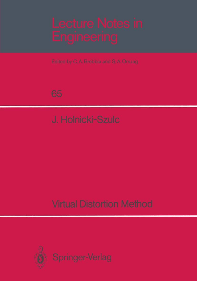 Virtual Distortion Method (Lecture Notes In Engineering, 65),Used