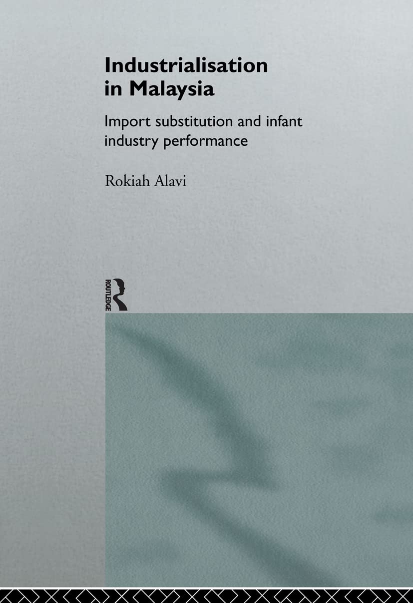 Industrialization in Malaysia: Import Substitution and Infant Industry Performance (Routledge Studies in the Growth Economies of,New