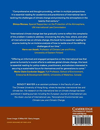 The International Law on Climate Change,Used