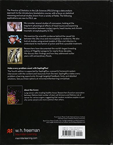 Practice of Statistics in the Life Sciences,Used