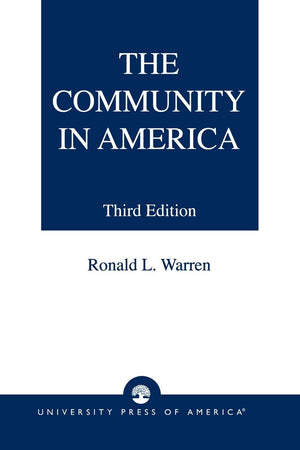 The Community in America,Used