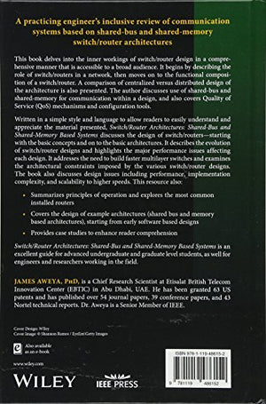 Switch/Router Architectures: SharedBus and SharedMemory Based Systems (IEEE Series on Digital & Mobile Communication),Used