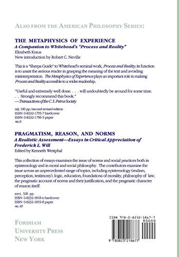 Pragmatism, Rights, and Democracy (American Philosophy),Used