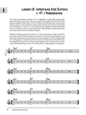 Complete Jazz Guitar Method: Intermediate Jazz Guitar, Book & CD (Complete Method),Used