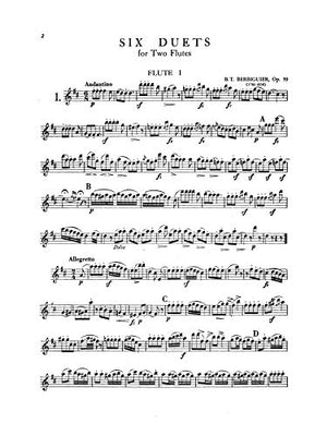 Six Duets, Op. 59 (Kalmus Edition),Used