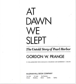 At Dawn We Slept: The Untold Story of Pearl Harbor,New
