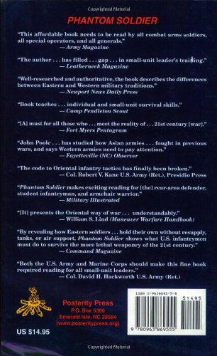 Phantom Soldier: The Enemy's Answer to U.S. Firepower,Used