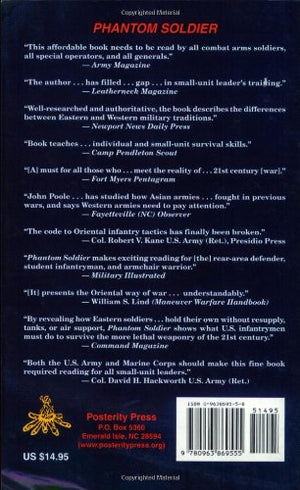 Phantom Soldier: The Enemy'S Answer To U.S. Firepower-new