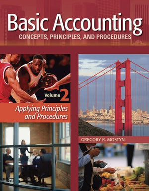 Basic Accounting Concepts, Principles And Procedures, Vol. 2,Used