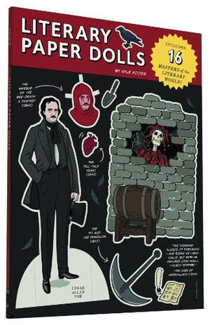 Literary Paper Dolls: Includes 16 Masters Of The Literary World!
