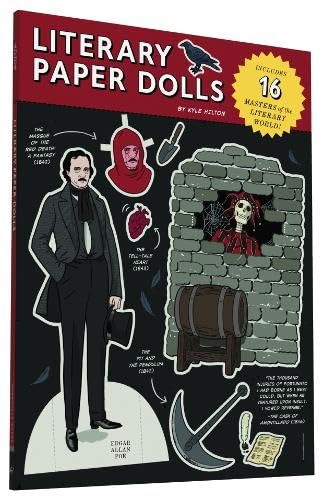 Literary Paper Dolls: Includes 16 Masters Of The Literary World!