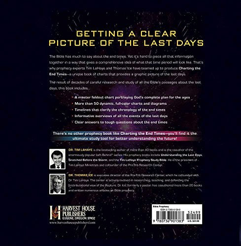Charting the End Times: A Visual Guide to Understanding Bible Prophecy (Tim LaHaye Prophecy Library),Used