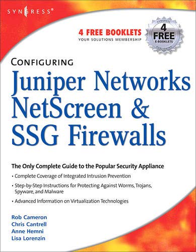 Configuring Juniper Networks NetScreen and SSG Firewalls,Used