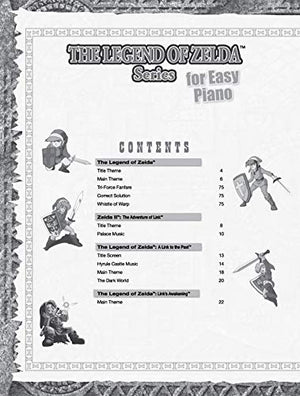 The Legend Of Zelda For Easy Piano: Easy Piano Solos,New