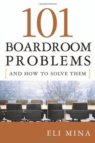 101 Boardroom Problems and How to Solve Them,Used