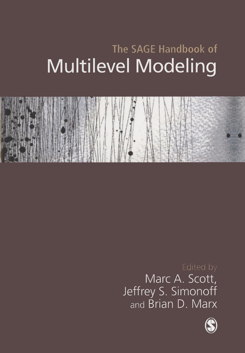 The SAGE Handbook of Multilevel Modeling,Used