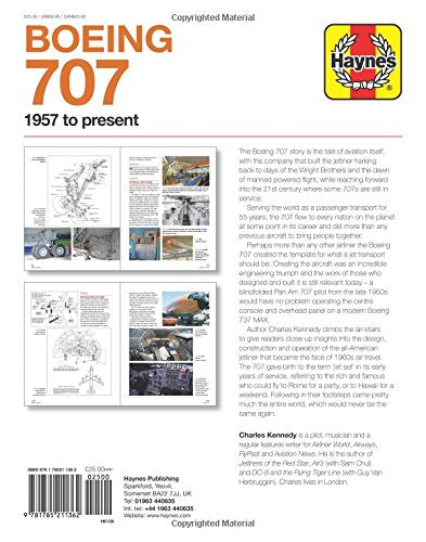 Boeing 707 Owners' Workshop Manual: 1957 to present  Insights into the design, construction and operation of the American desig,Used