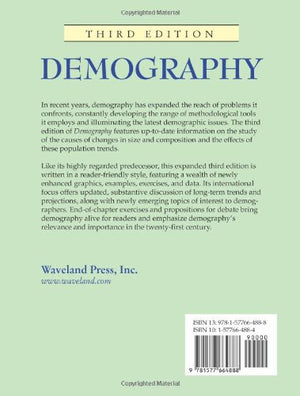 Demography: The Study of Human Population, Third Edition,Used