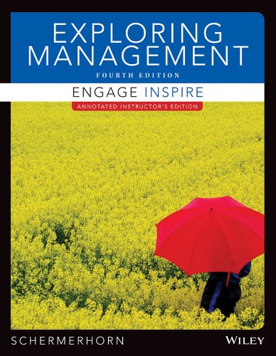 Exploring Management, Binder Ready Version,New