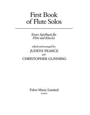 First Book of Flute Solos (Faber Edition),Used