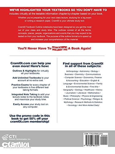 Facts 101 Textbook Key Facts, Studyguide for discovering Biological Psychology,Used