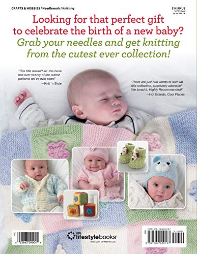 Cutest Ever Baby Knits: More Than 25 Adorable Projects to Knit (IMM Lifestyle) Booties, Cardigans, Bibs, Sweaters, Blankets, Hat,Used