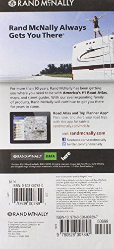 Rand McNally Atlanta Street Map,Used
