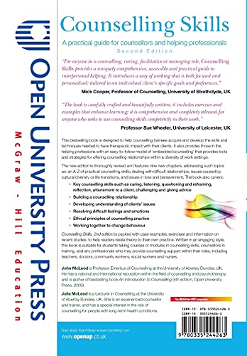 Counselling Skills: A Practical Guide For Counsellors And Helping Professionals