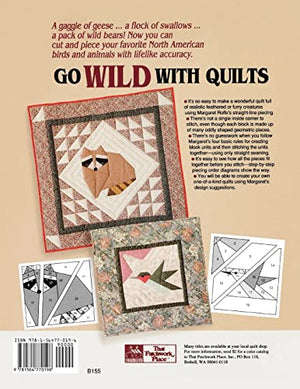 Go Wild With Quilts: North American Birds and Animals,Used