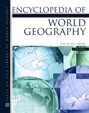 Encyclopedia of World Geography, 3Volume Set (Facts on File Library of World Geography),Used