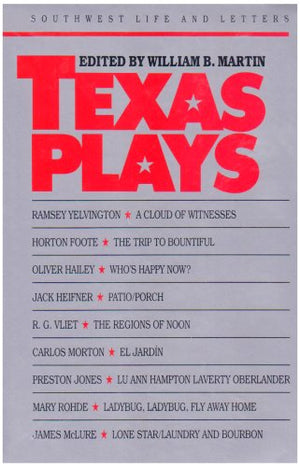 Texas Plays (Southwest Life and Letters),Used