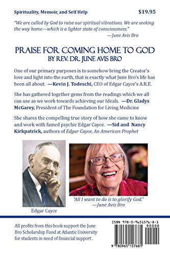 Coming Home to God: Reflections on the Legacy of Edgar Cayce,Used