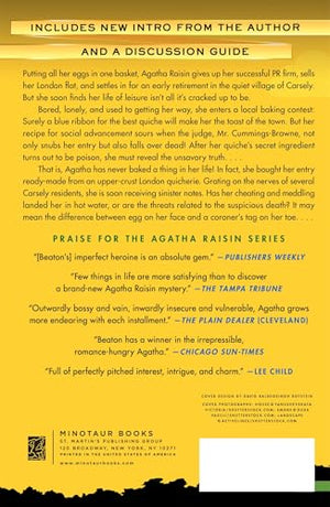 The Quiche of Death: The First Agatha Raisin Mystery (Agatha Raisin Mysteries, 1),Used