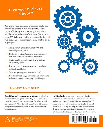 The Complete Idiot's Guide to Lean Six Sigma: Get the Tools You Need to Build a Lean, Mean Business Machine,Used