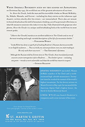 Above The Clouds: The Diaries Of A Highaltitude Mountaineer,New