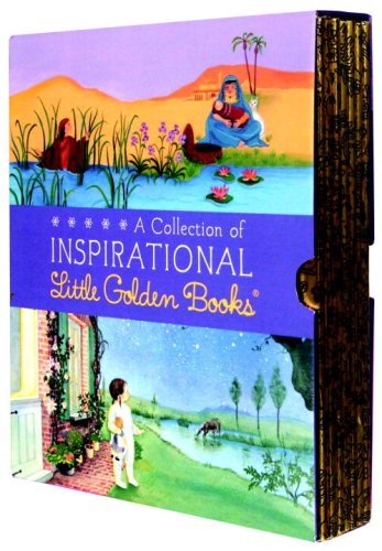 A Collection of Inspirational Little Golden Books 6 copy Box Set,Used