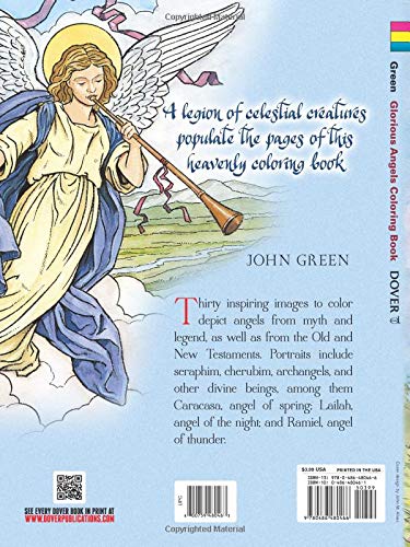 Glorious Angels Coloring Book (Dover Religious Coloring Book),Used
