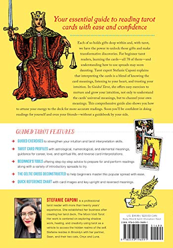 Guided Tarot: A Beginner's Guide to Card Meanings, Spreads, and Intuitive Exercises for Seamless Readings (Guided Metaphysical R,New