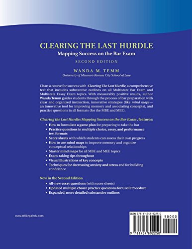 Clearing The Last Hurdle: Mapping Success On The Bar Exam