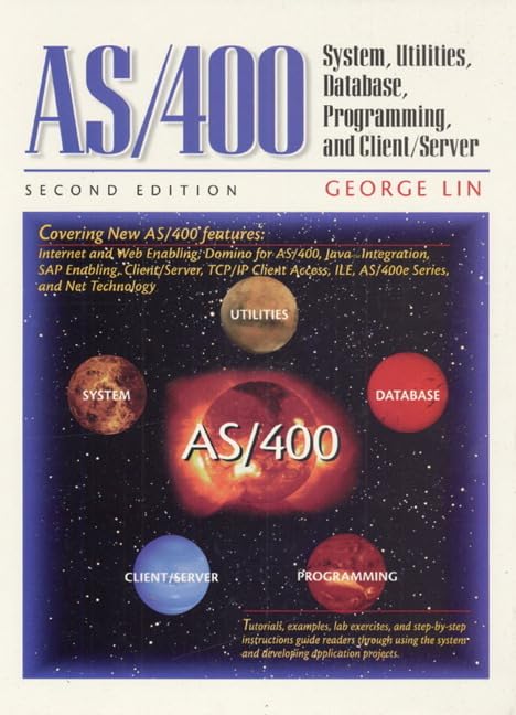 AS/400: System, Utilities, Database, and Programming,Used