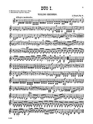 Six Easy Duets, Op. 8 (Kalmus Edition),Used