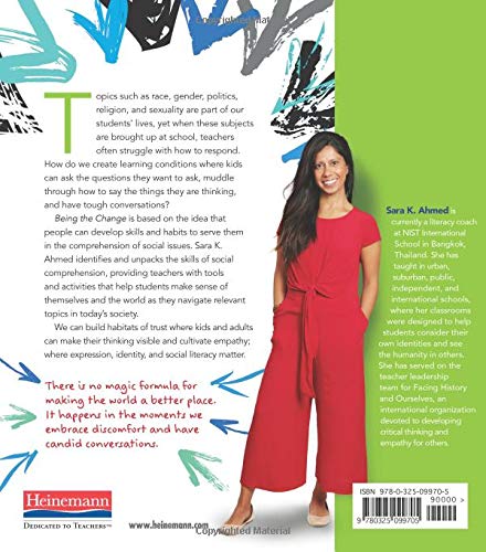 Being The Change: Lessons And Strategies To Teach Social Comprehension,Used