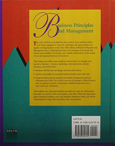 Business Principles and Management,Used